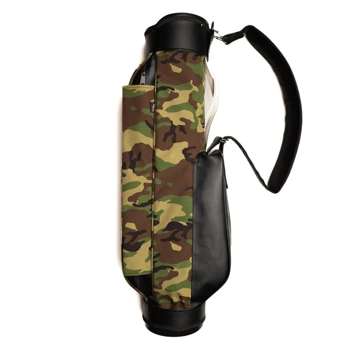 Water-resistant Nylon Camo Sunday Golf Bag