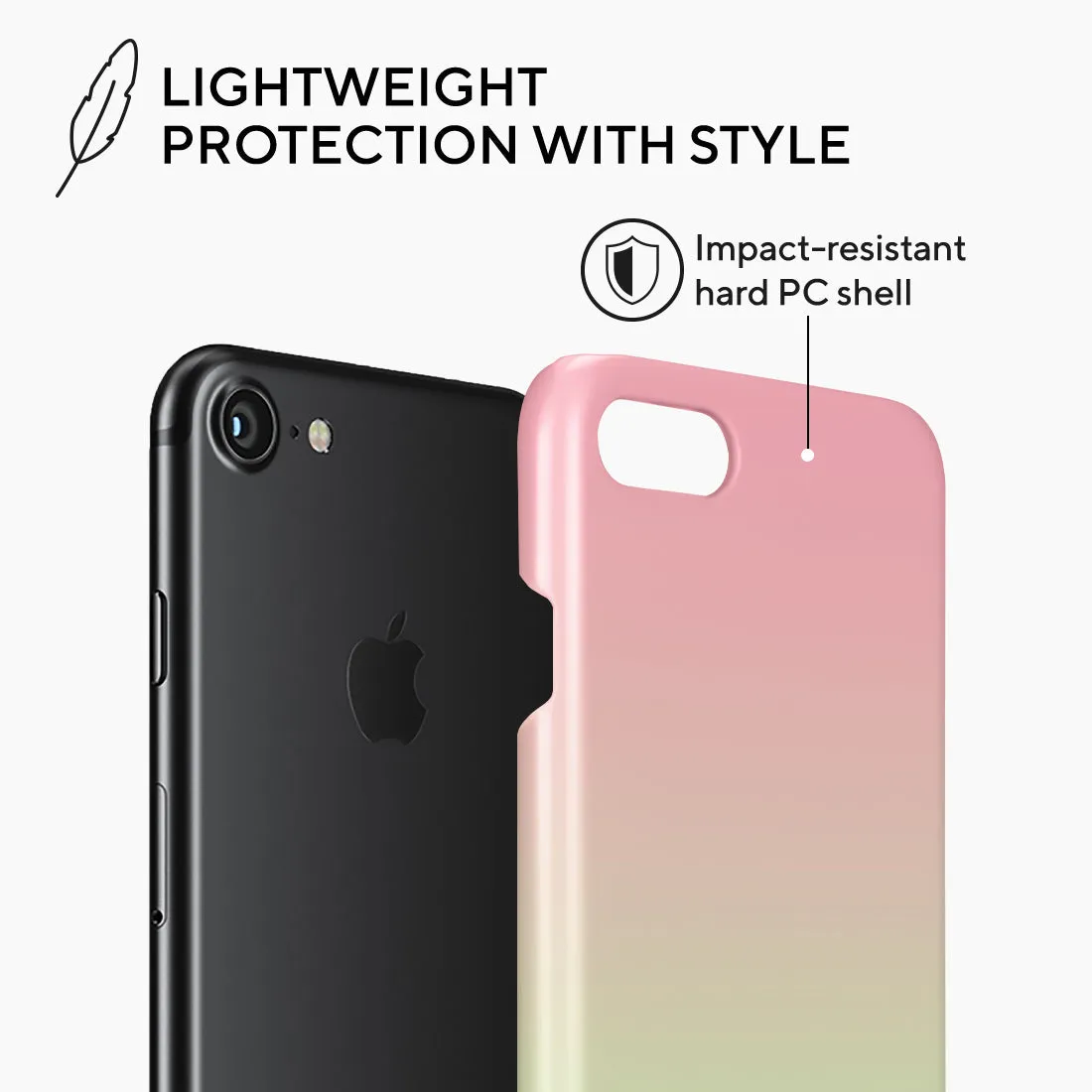 Watermelon Pastel Custom - iPhone SE3 / SE2 / 8 / 7 Case
