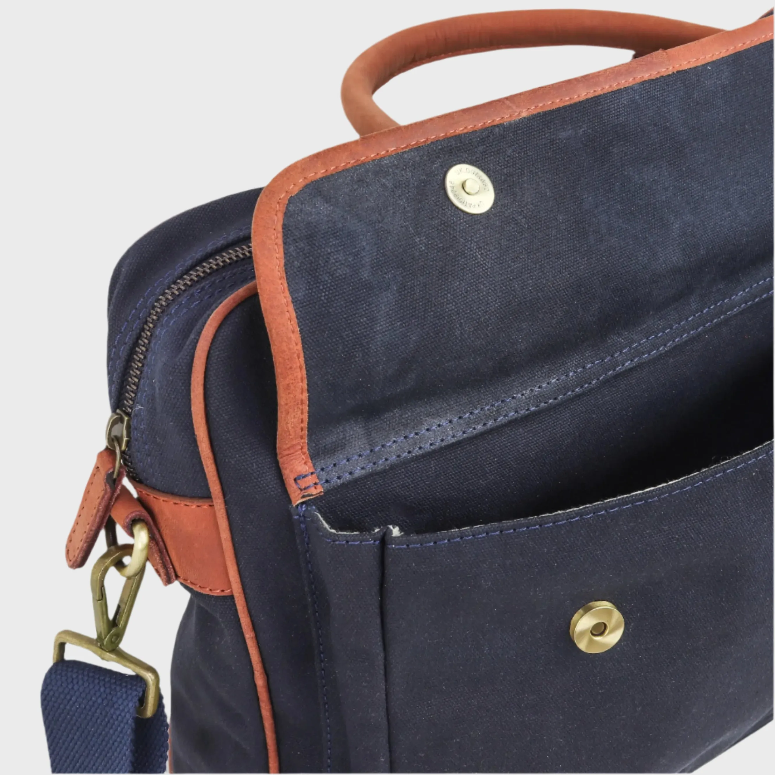 Waxed Canvas Briefcase