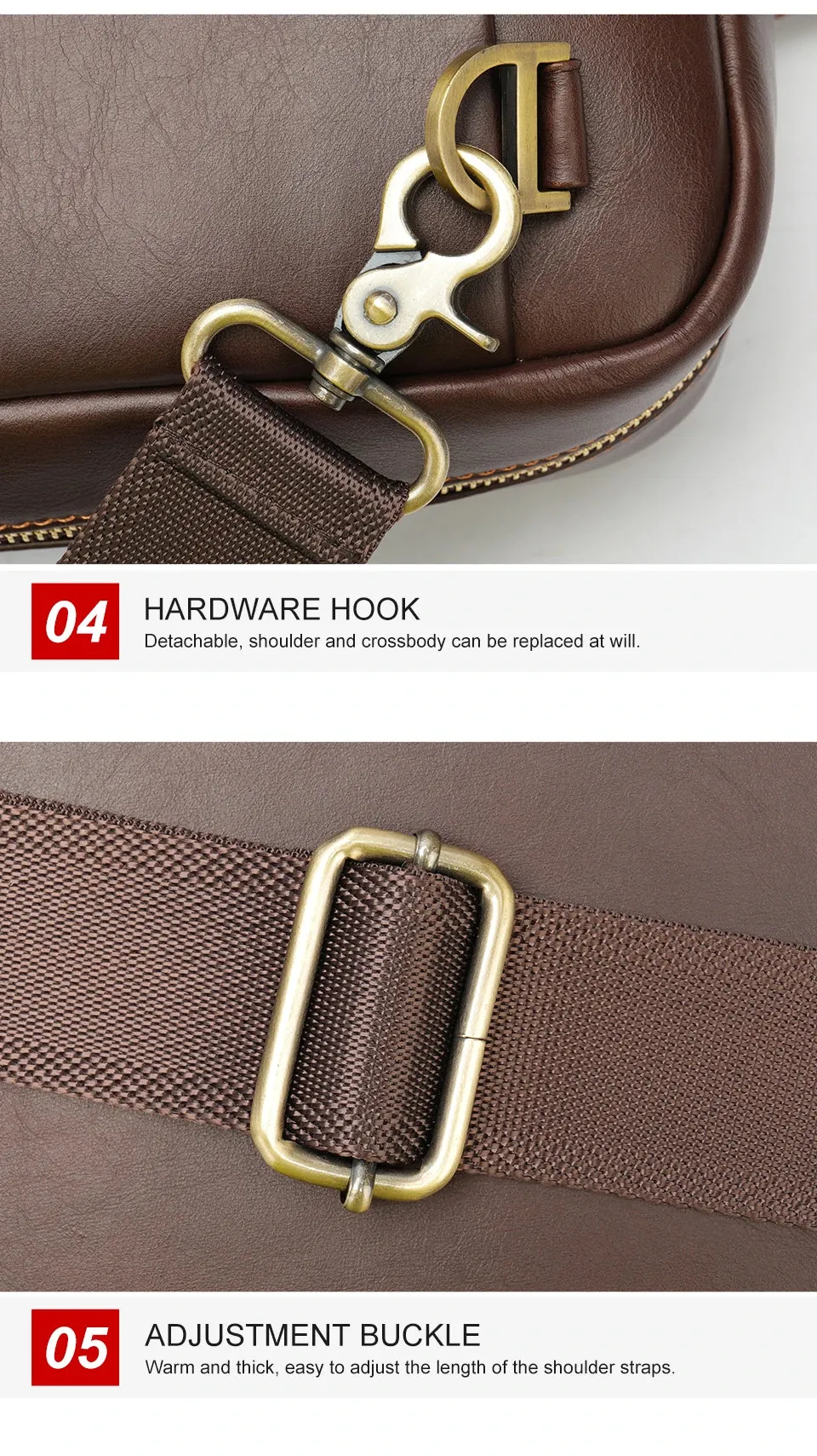 WESTAL 15 inch Laptop Bag for Men's Briefcases Genuine Leather Men's Executive Briefcase Portafolio Business Men Computer Bags