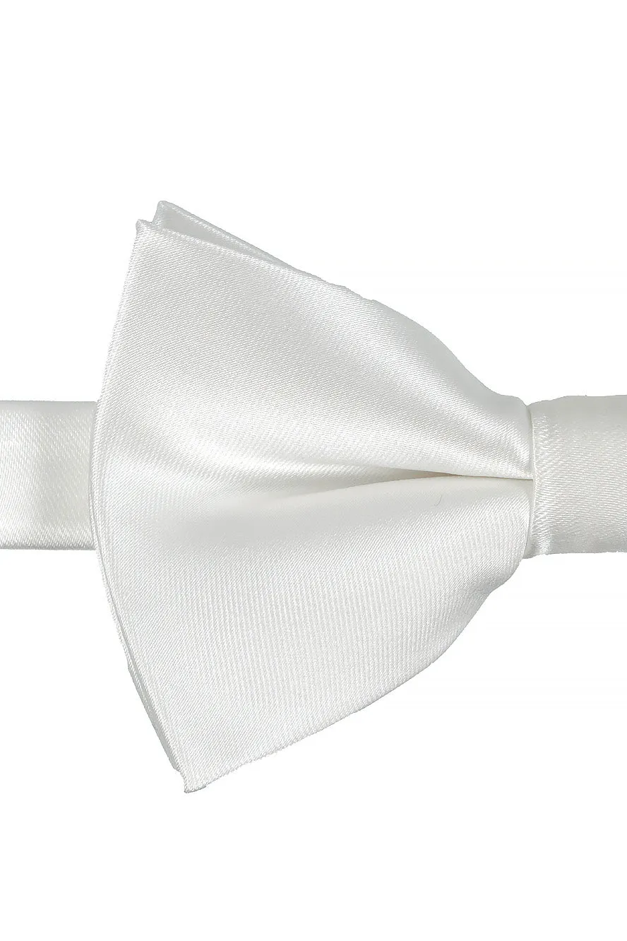 White Eternity Bow Tie