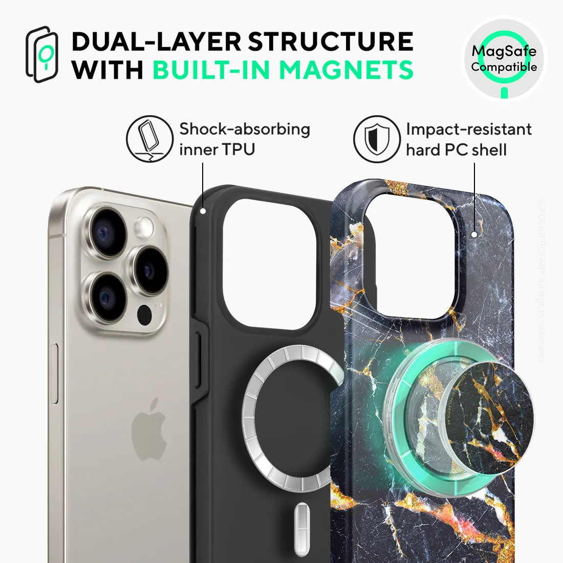 Winter Forest - iPhone 15 Pro Case