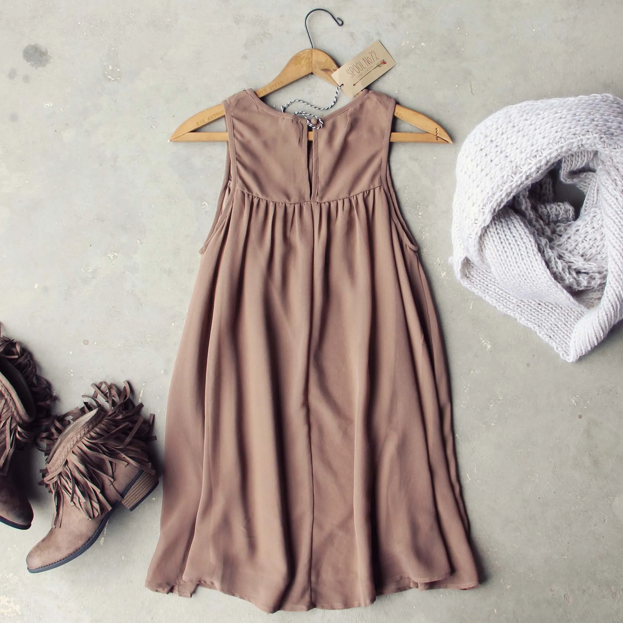 Winter in Madrid Tunic Dress