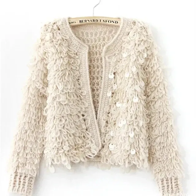 Winter  Long Sleeve Cardigans Sweater