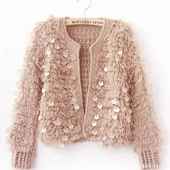 Winter  Long Sleeve Cardigans Sweater