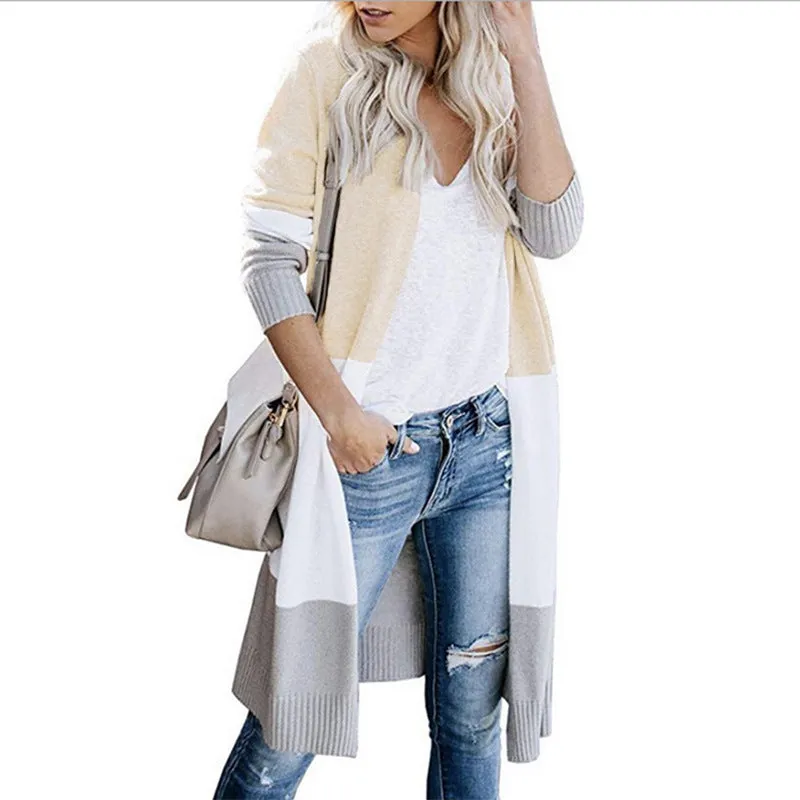 Women‘s Long Open Cardigan Sweater
