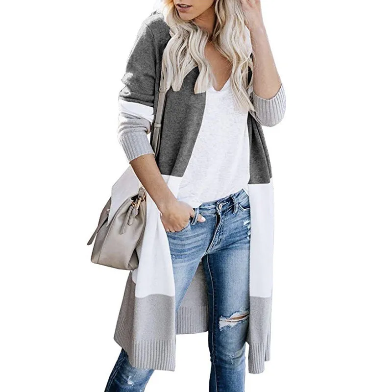 Women‘s Long Open Cardigan Sweater