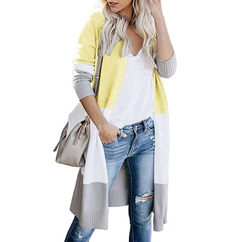 Women‘s Long Open Cardigan Sweater