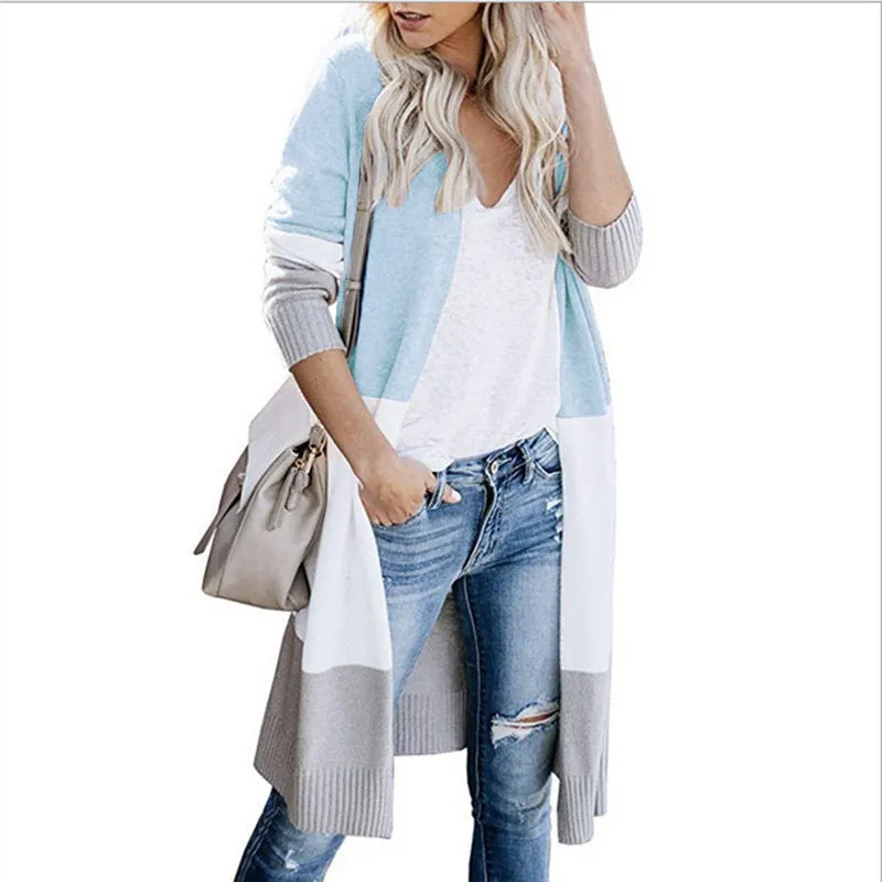 Women‘s Long Open Cardigan Sweater