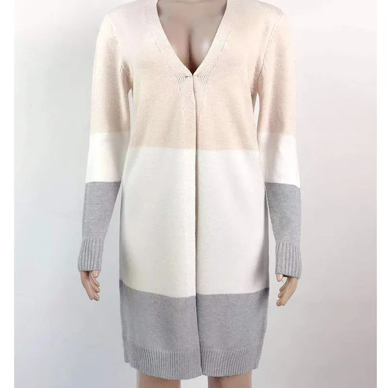 Women‘s Long Open Cardigan Sweater