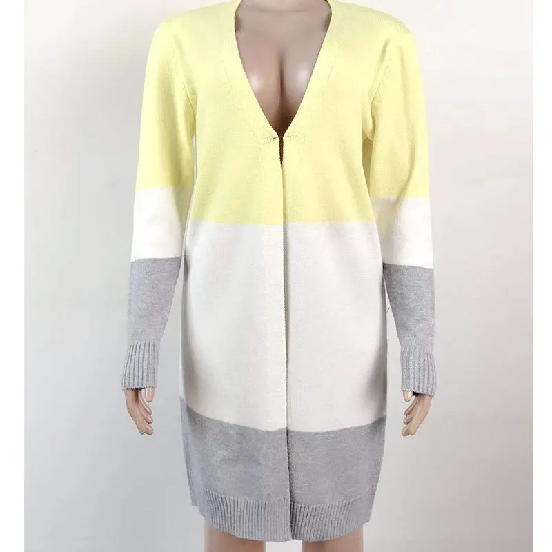 Women‘s Long Open Cardigan Sweater