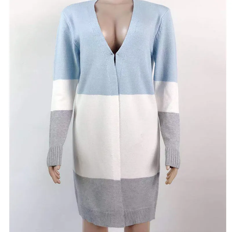Women‘s Long Open Cardigan Sweater