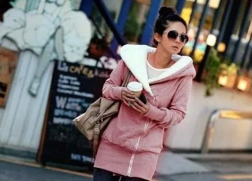Women's Soft Zip up Hoodie with STYLE