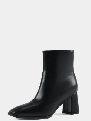 Women's Square Toe Ankle Boots