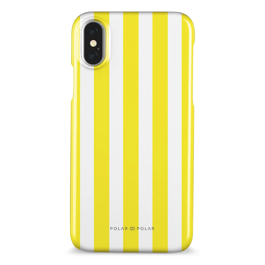 Yellow Stripe Custom - iPhone X / XS Case