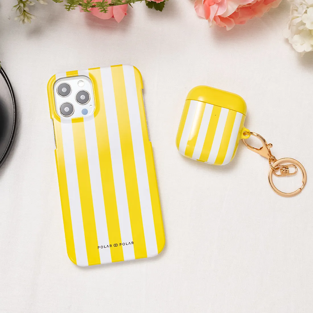 Yellow Stripe Custom - iPhone X / XS Case