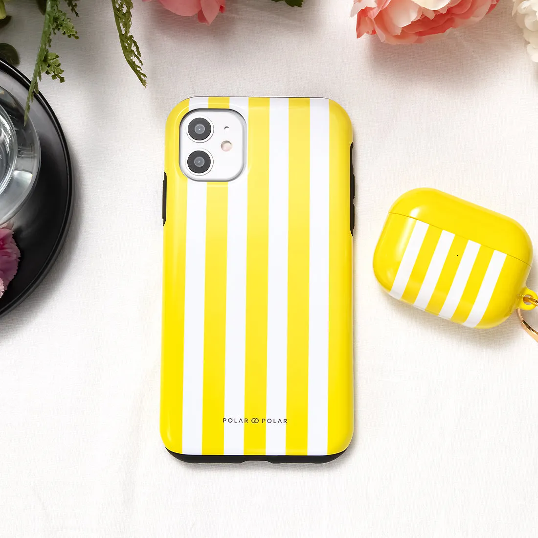 Yellow Stripe Custom - iPhone X / XS Case