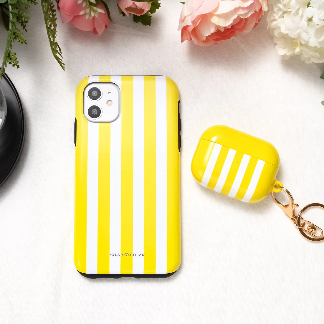 Yellow Stripe Custom - iPhone X / XS Case
