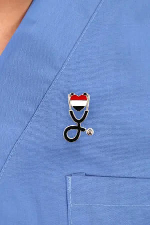 Yemen Flag Pin