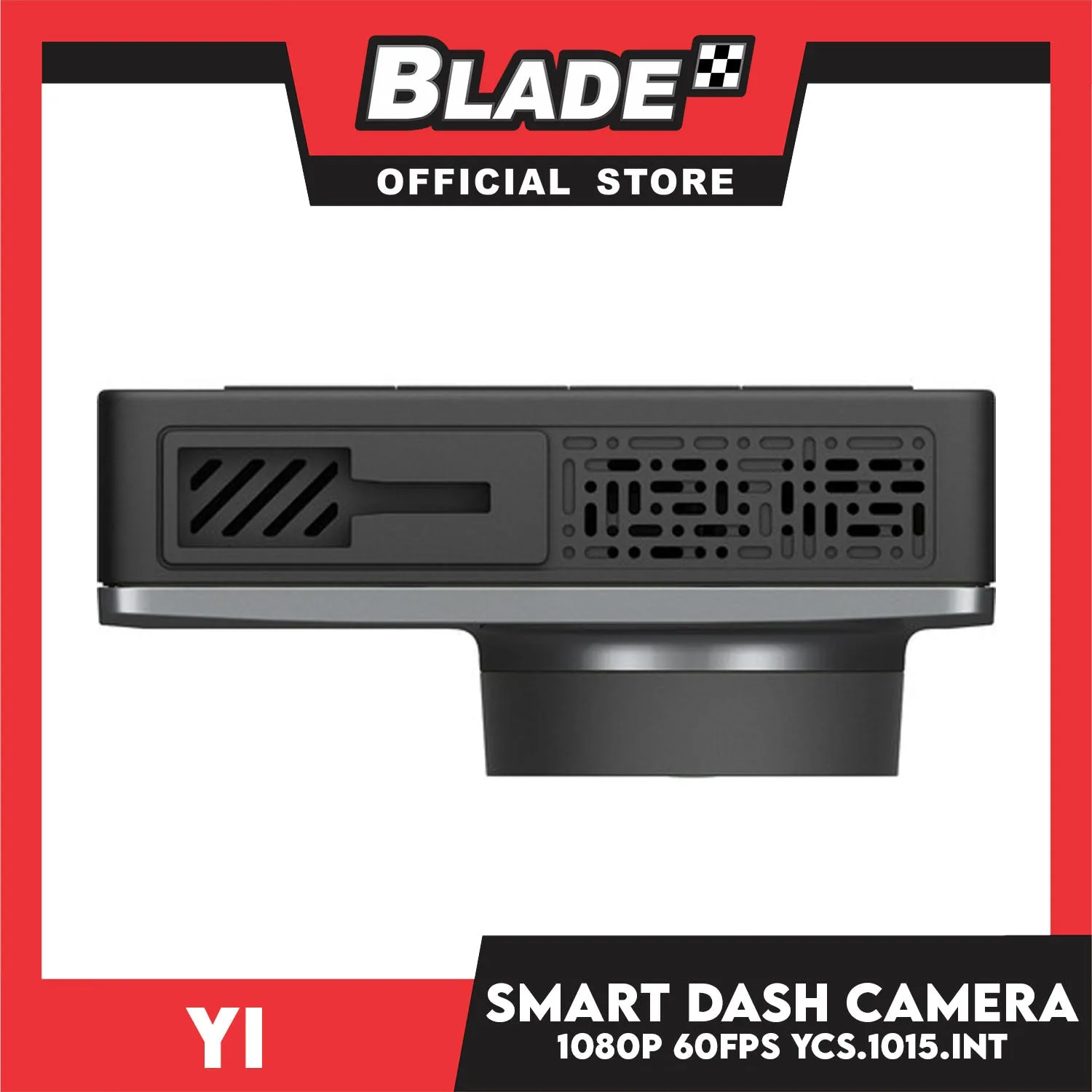 Yi Smart Dash Camera YCS.1015.INT -Built-in Wi-Fi, Emergency recording with High Sensitivity Imaging and Night Vision