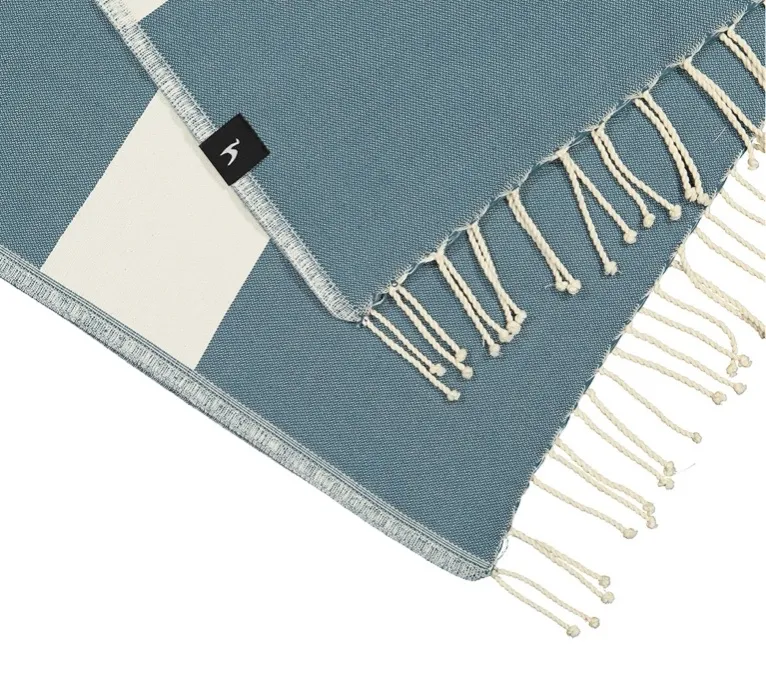ZAVIAL ASH BLUE SINGLE TOWEL