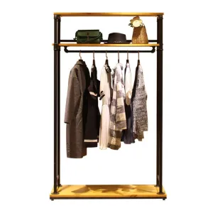 Zhouminli Household Products Home Decoration Coat Rack Hat Clothes Stand Hanger Free Standing Hall Tree Hat Hanger Holder for Bedroom Hallway (Color : Black, Size : 190x45x120cm)