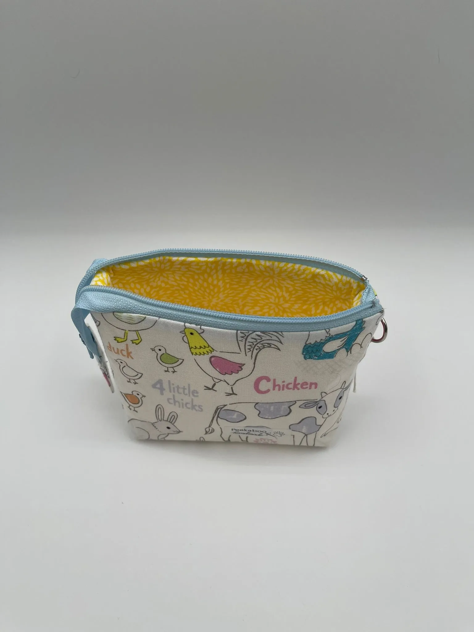 Zipper Bucket Bag - Barnyard Pastels